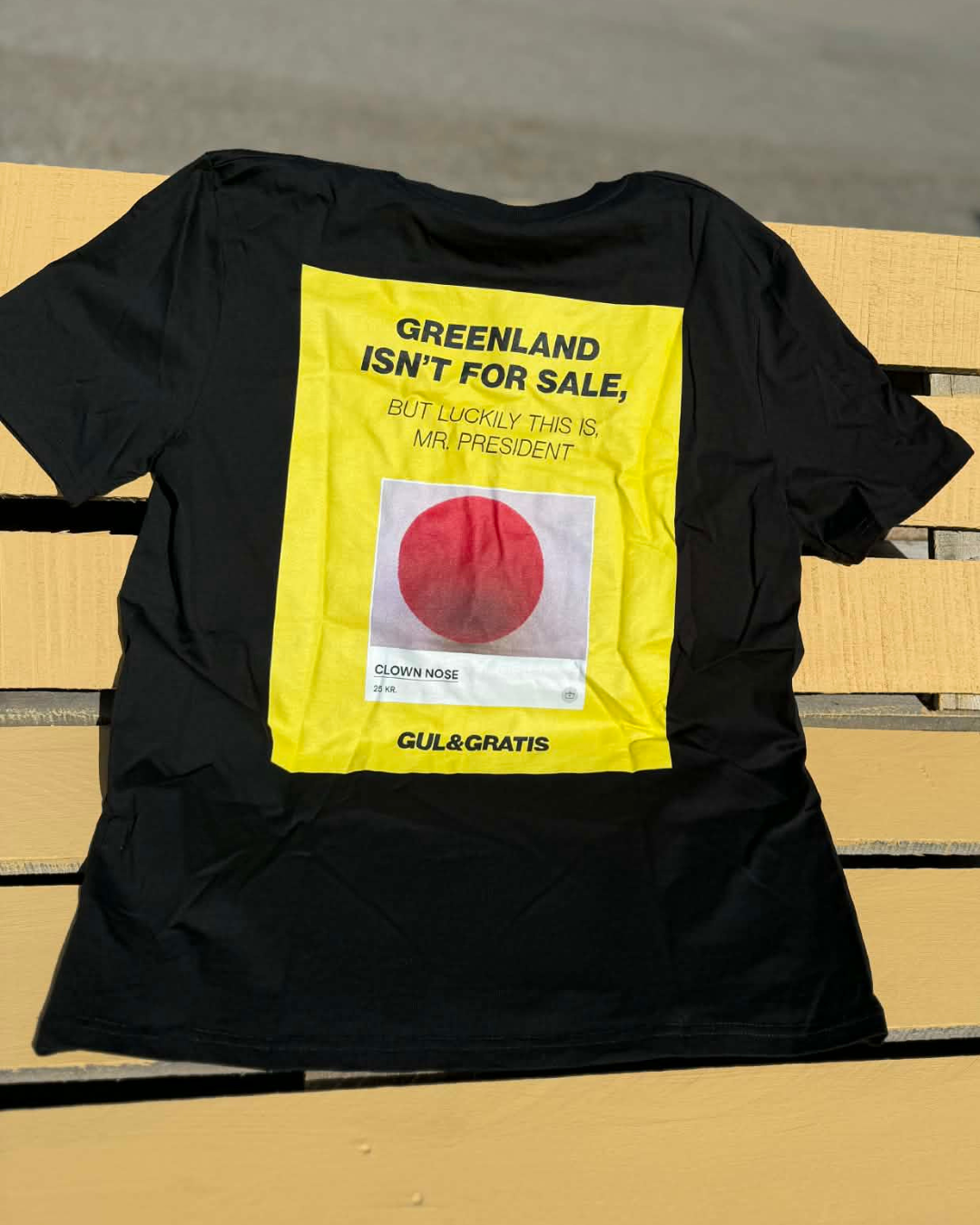 Limited Edition T-shirt – “Greenland isn’t for sale”